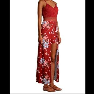 No Boundries Romper Dress NWT